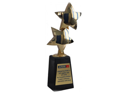 Award For Completion Of 5 Years continuous association with Aircel